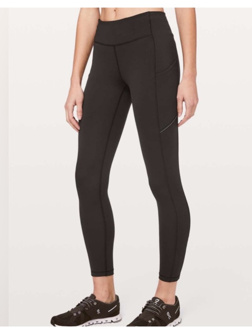 NEW Lululemon Speed Up 7/8 Tight Black Size 8